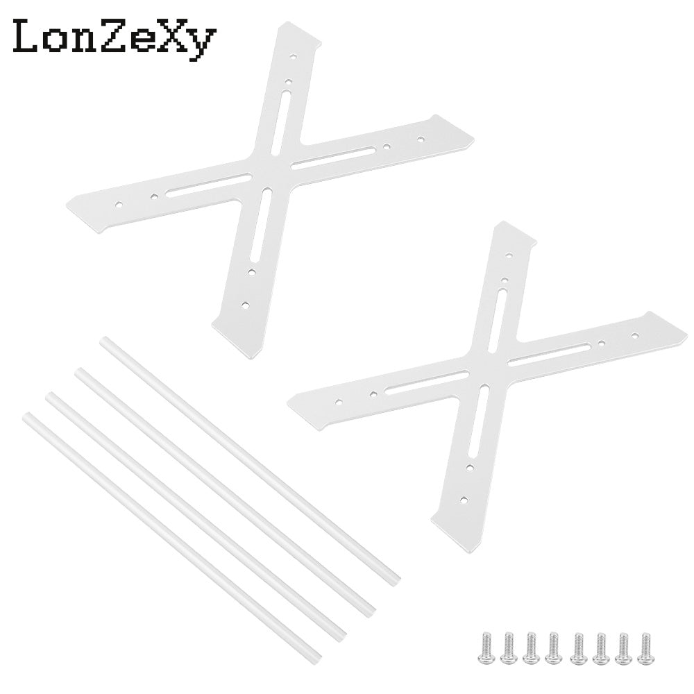LONZEXY Alloy Wheel Rack Bracket for SCX10