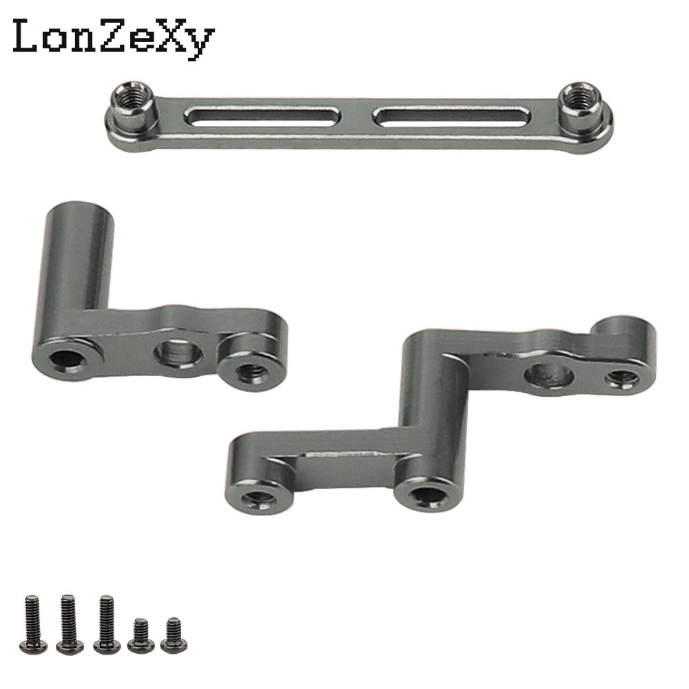 LONZEXY Metal Steering Parts for MJX Hyper Go 1/14
