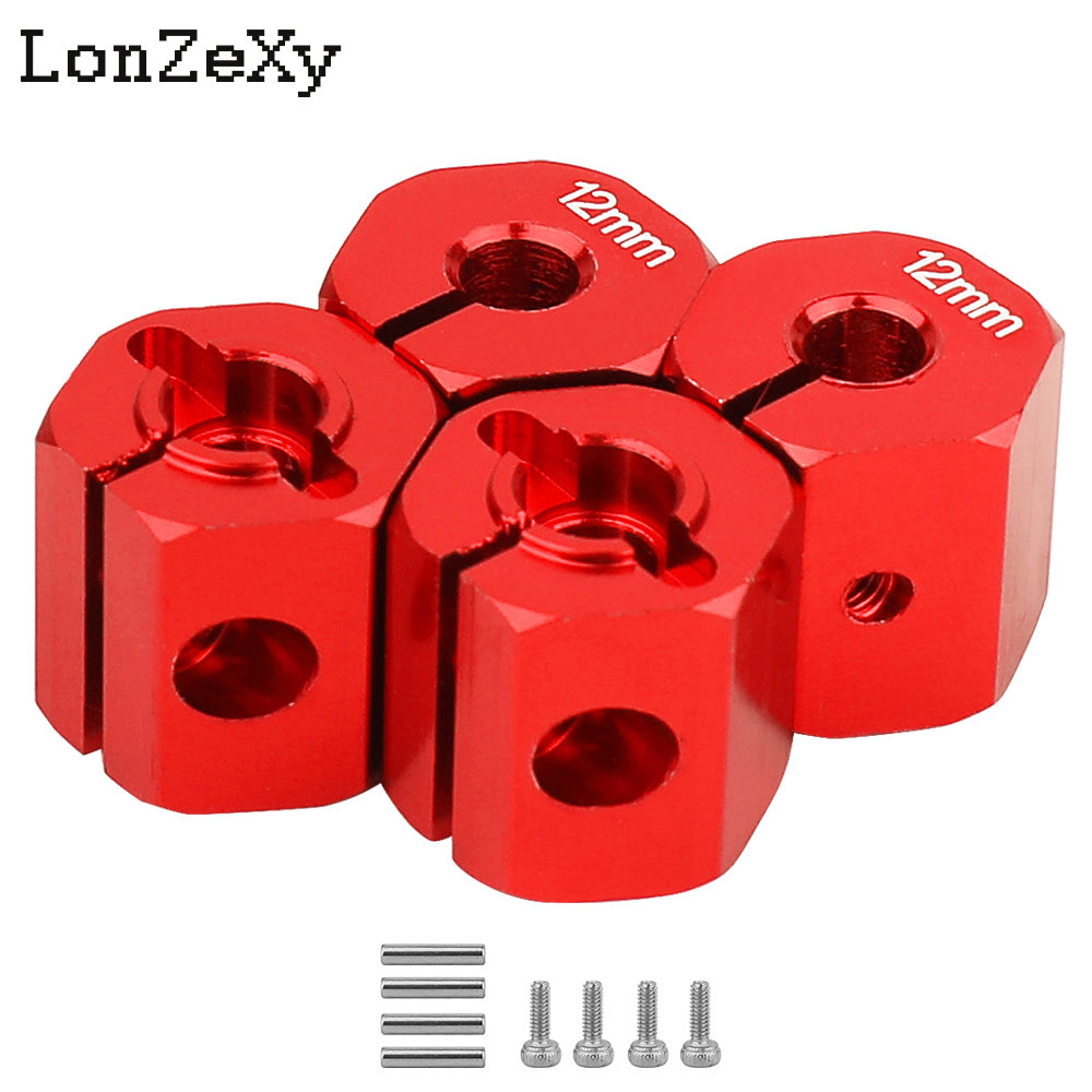 LONZEXY Widened Adapter 8-12mm Thickness SCX10 4 pcs/set