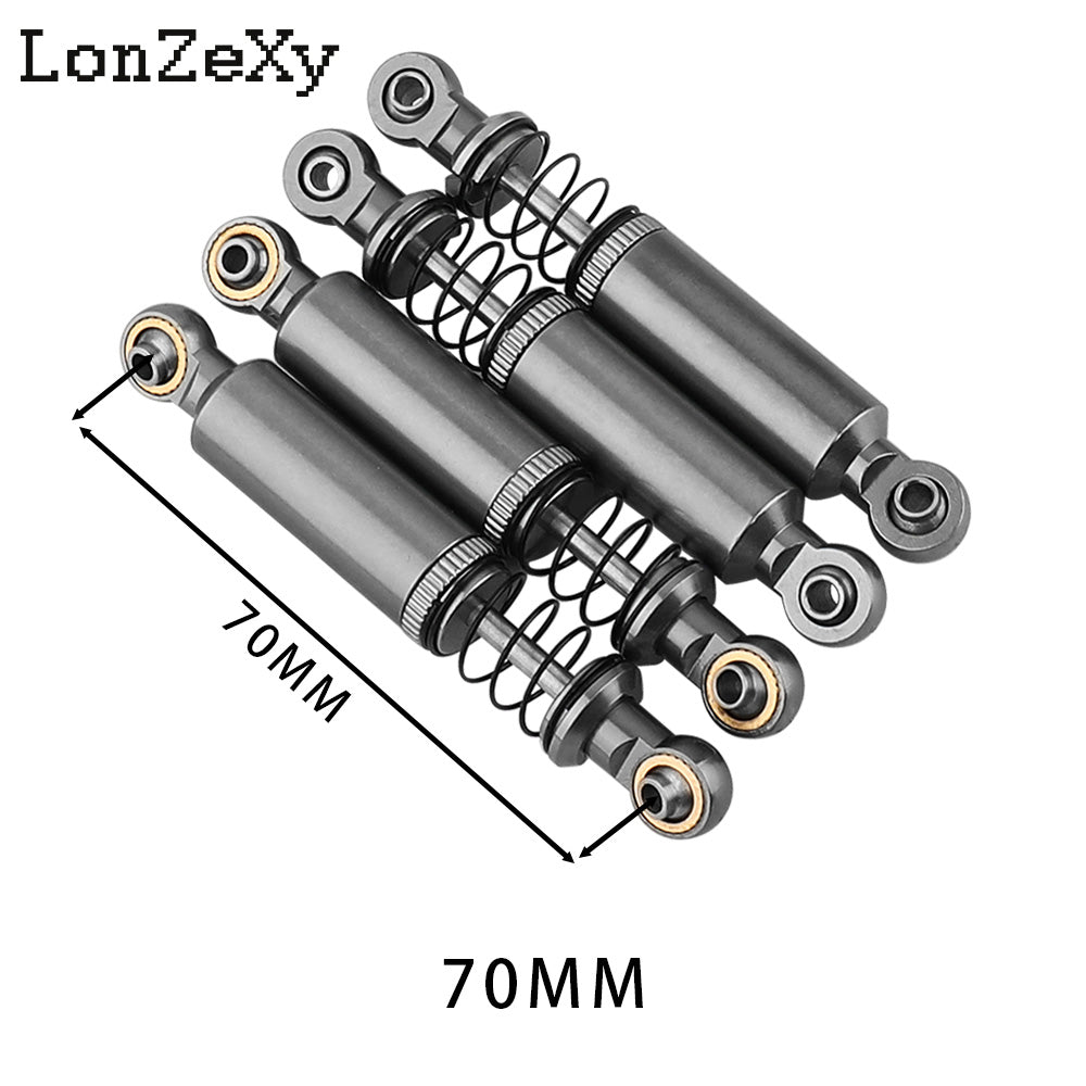 LONZEXY Oil Adjustable Shock Set for SCX10