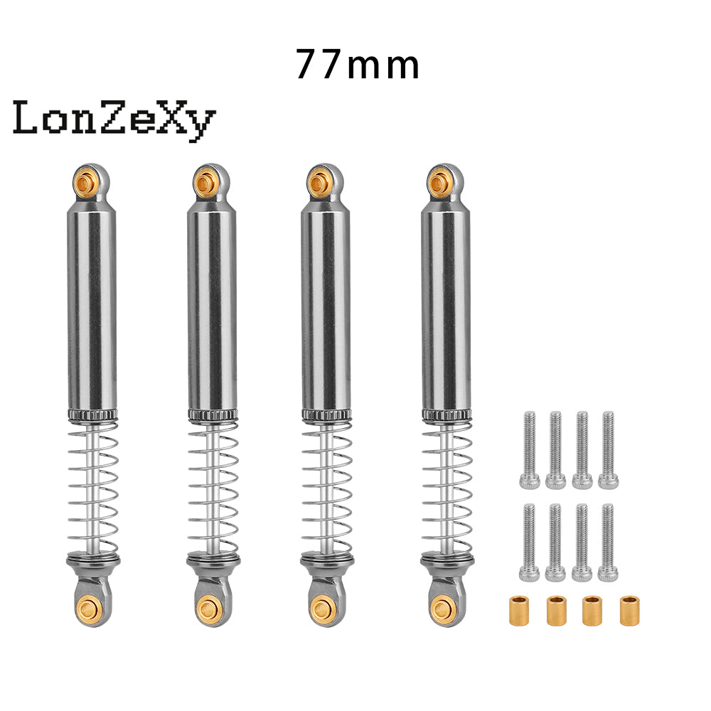 LonzeXy Shock Absorber Set 4pcs for SCX10