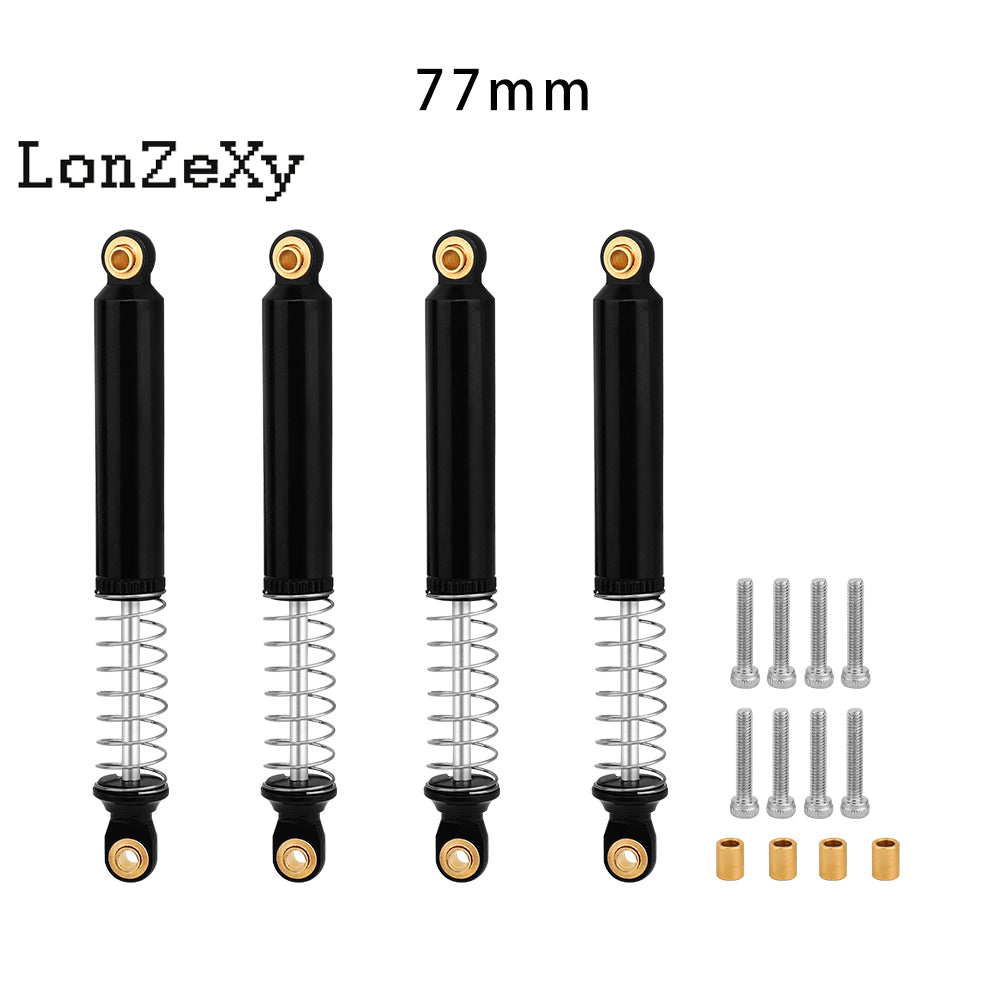 LonzeXy Shock Absorber Set 4pcs for SCX10