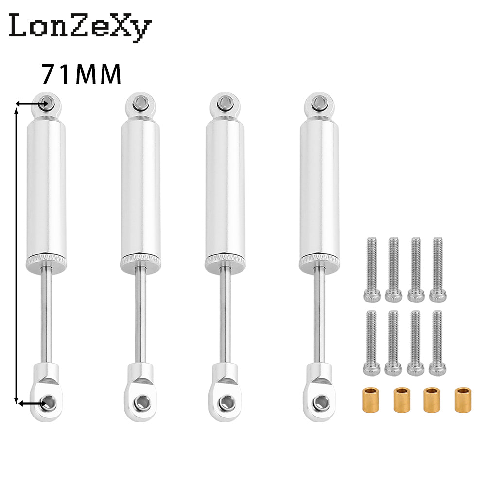LONZEXY Built-in Spring Shocks Damper for 1/18 TRX-4M Bronco Defender K10 (71mm)