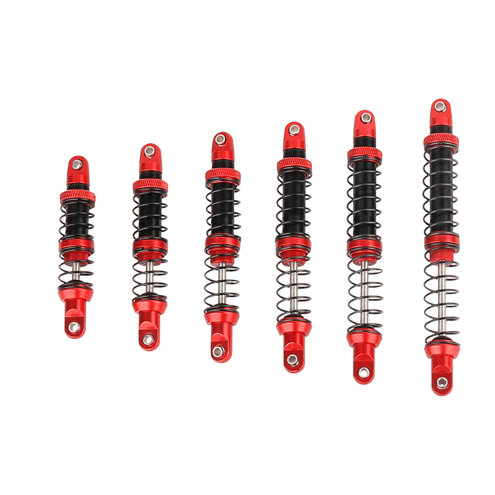 LonZeXy 1/10 RC Crawler Metal Shock Absorber 70/80/90/100/110/120mm Oil Damper Double Spring Shock For SCX10 TRX4 D90 RC Car Upgrade Parts