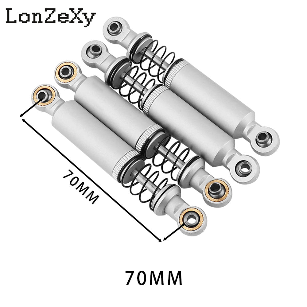 LONZEXY Oil Adjustable Shock Set for SCX10