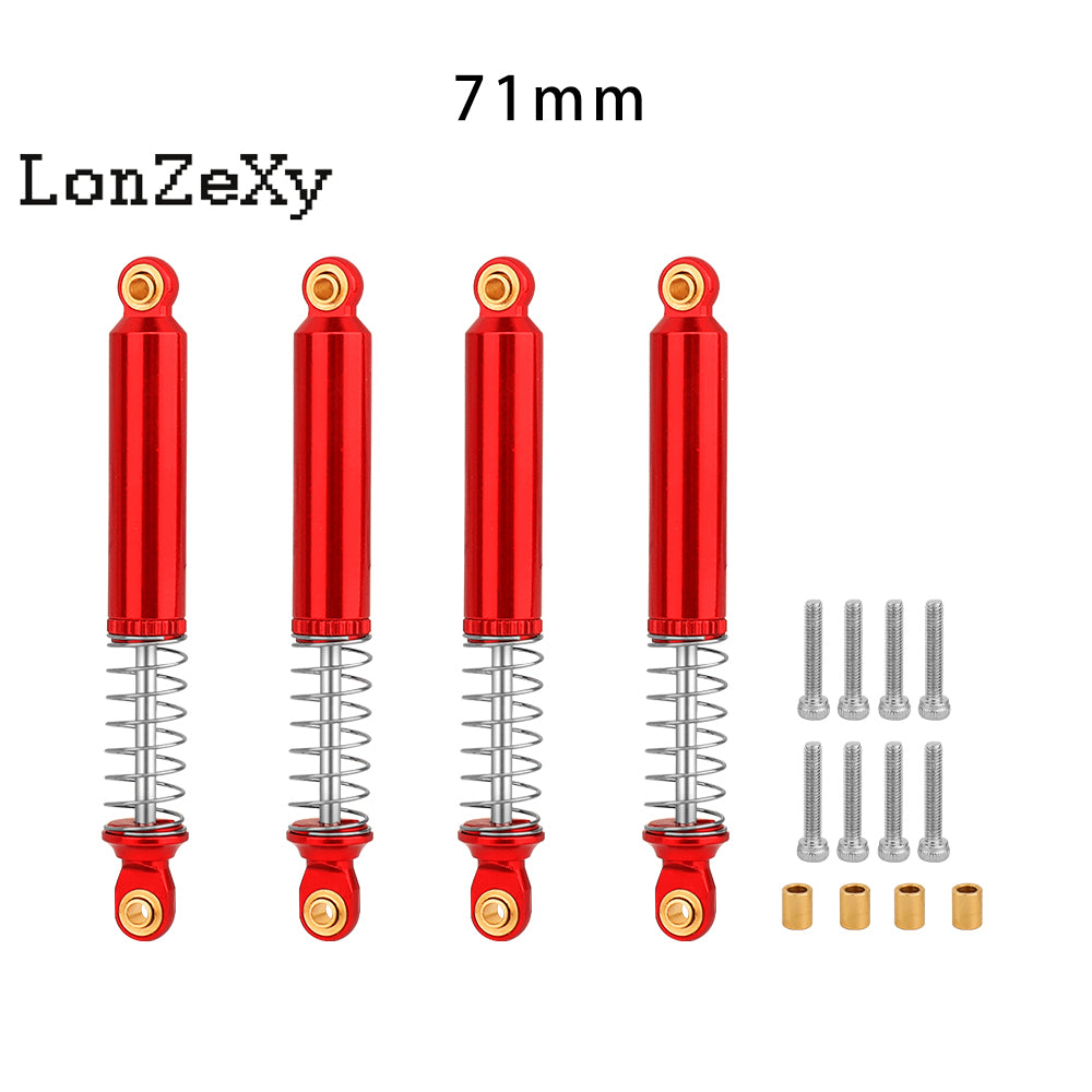 LonzeXy Shock Absorber Set 4pcs for SCX10