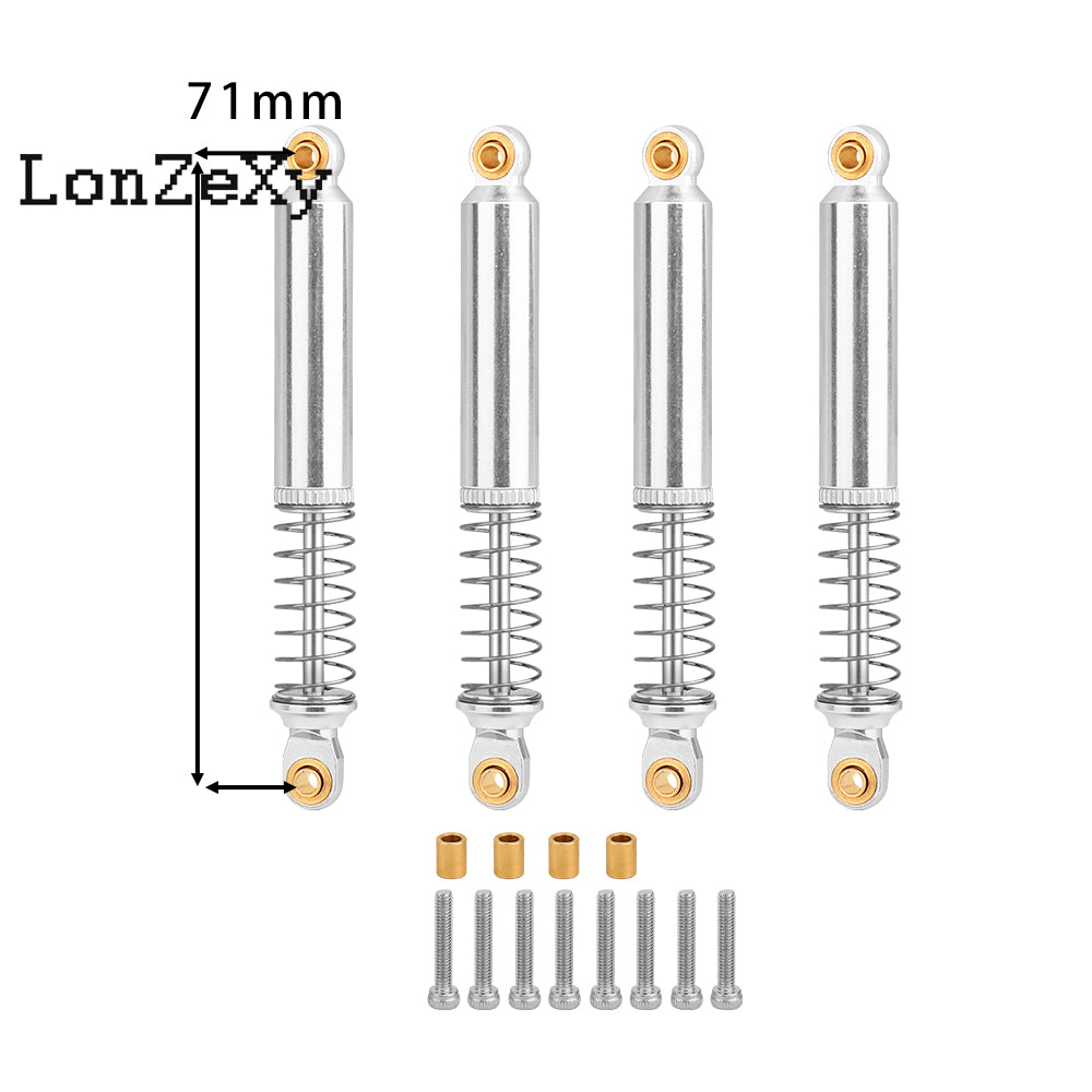 LonzeXy Shock Absorber Set 4pcs for SCX10