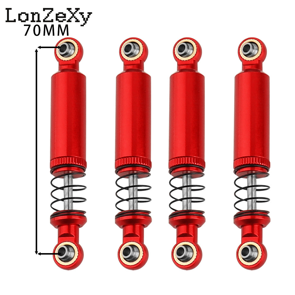 LONZEXY Oil Adjustable Shock Set for SCX10