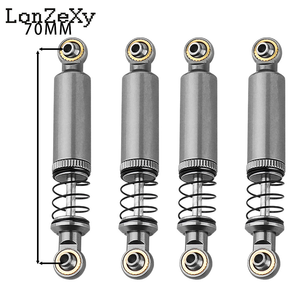 LONZEXY Oil Adjustable Shock Set for SCX10