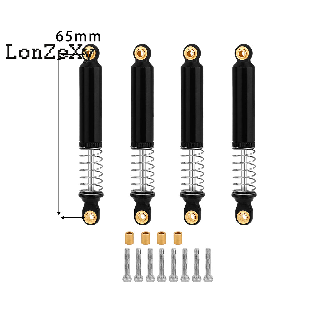 LonzeXy Shock Absorber Set 4pcs for SCX10