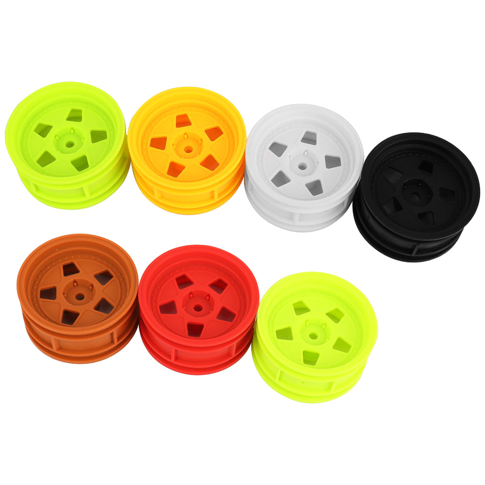 1/10 RC On-Road Car Plastic Wheel Rims Style B 47g 12mm Hex Multi Color Empty Hubs RC Modification Parts