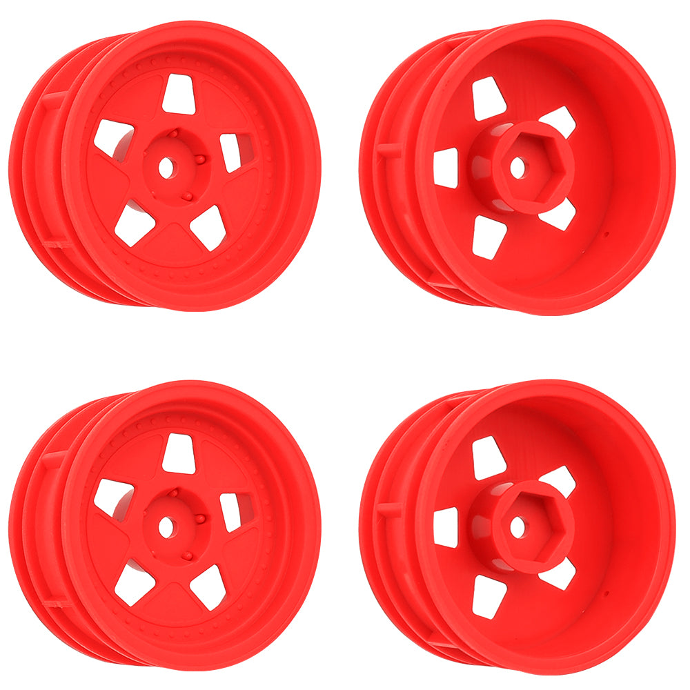 1/10 RC On-Road Car Plastic Wheel Rims Style B 47g 12mm Hex Multi Color Empty Hubs RC Modification Parts