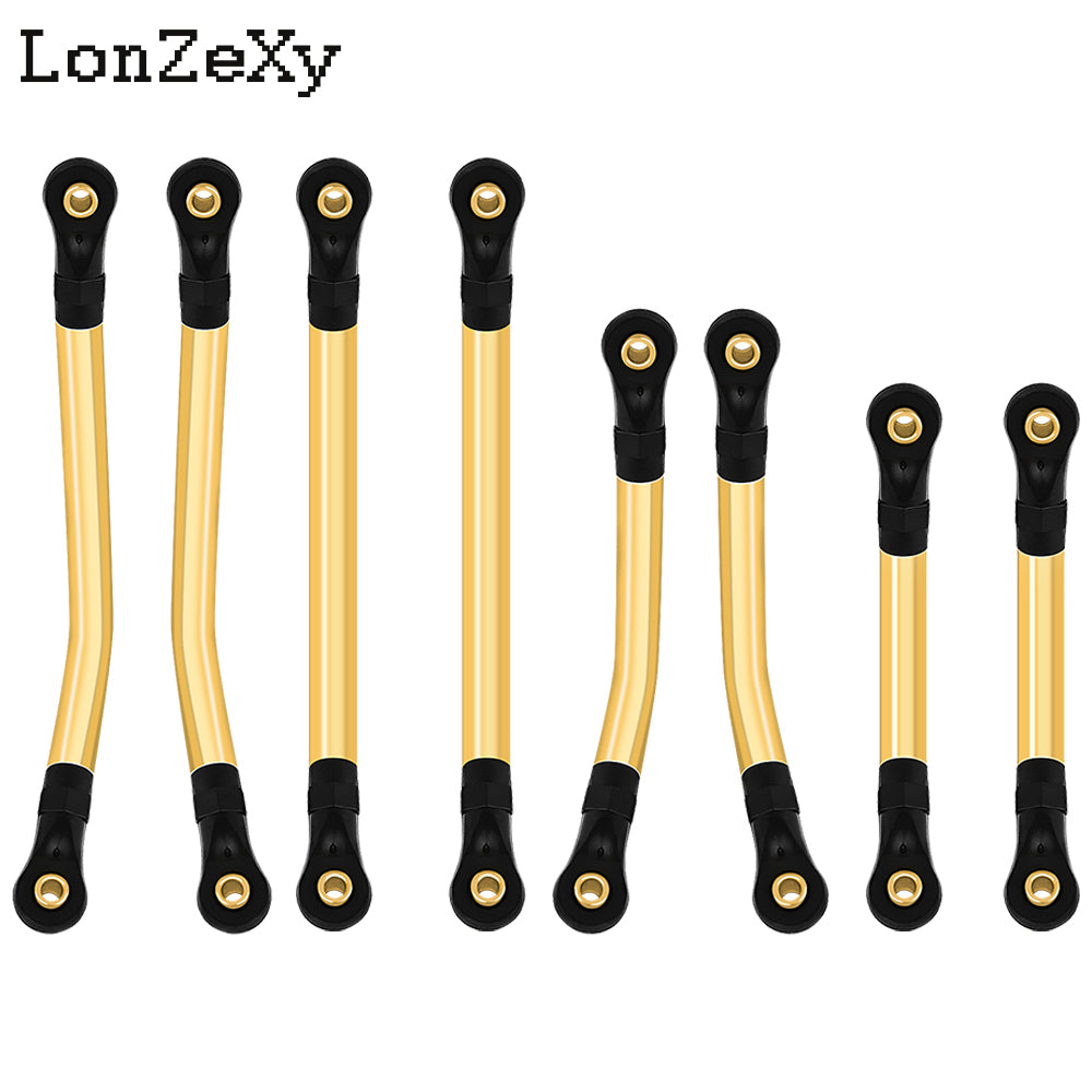 LONZEXY Brass High Clearance Links & Steering Links Set for 1/18 TRX4m