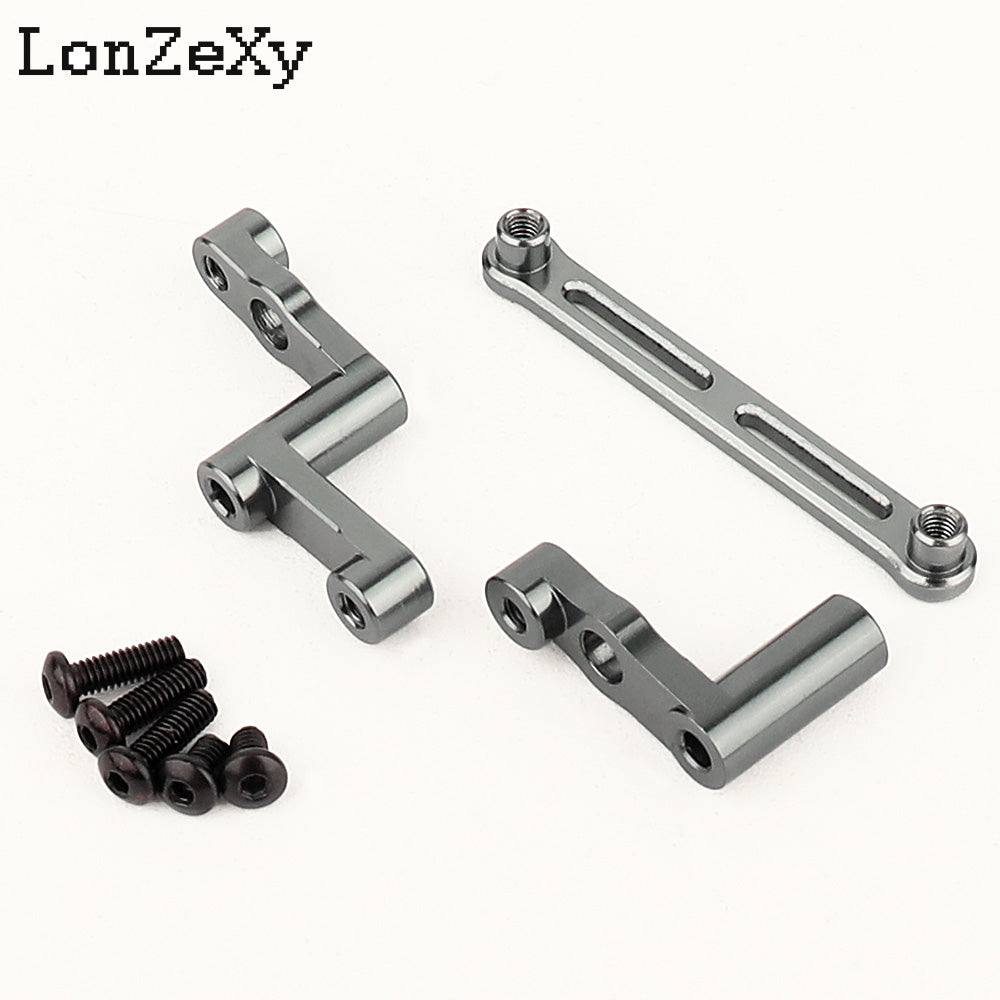 LONZEXY Metal Steering Parts for MJX Hyper Go 1/14