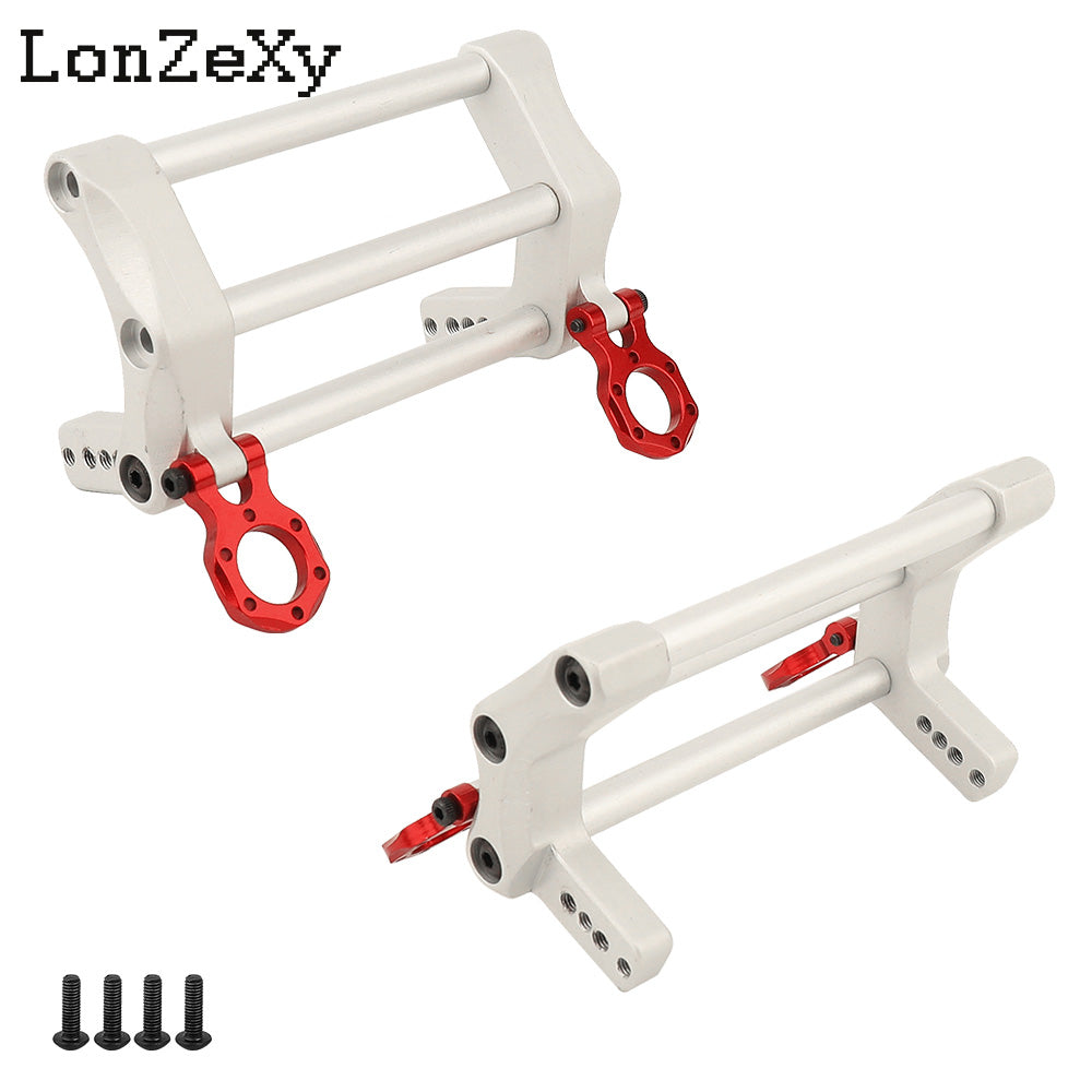 LONZEXY Aluminum Alloy Front Bumperfor 1/10 LCG TRX4 SCX10