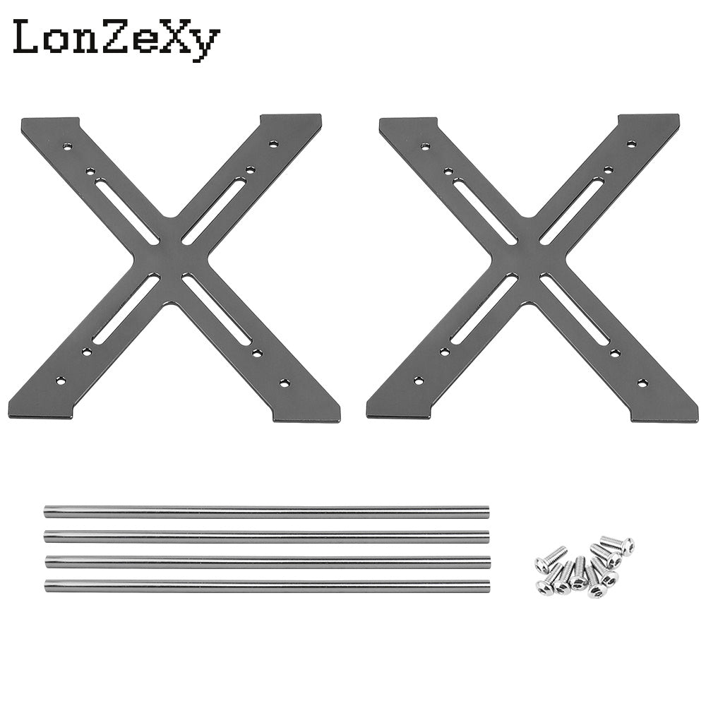 LONZEXY Alloy Wheel Rack Bracket for SCX10