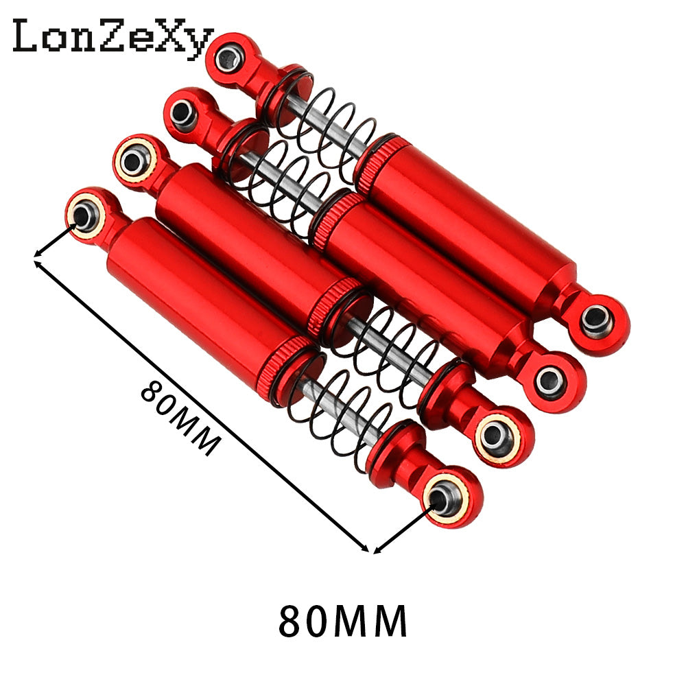LONZEXY Oil Adjustable Shock Set for SCX10