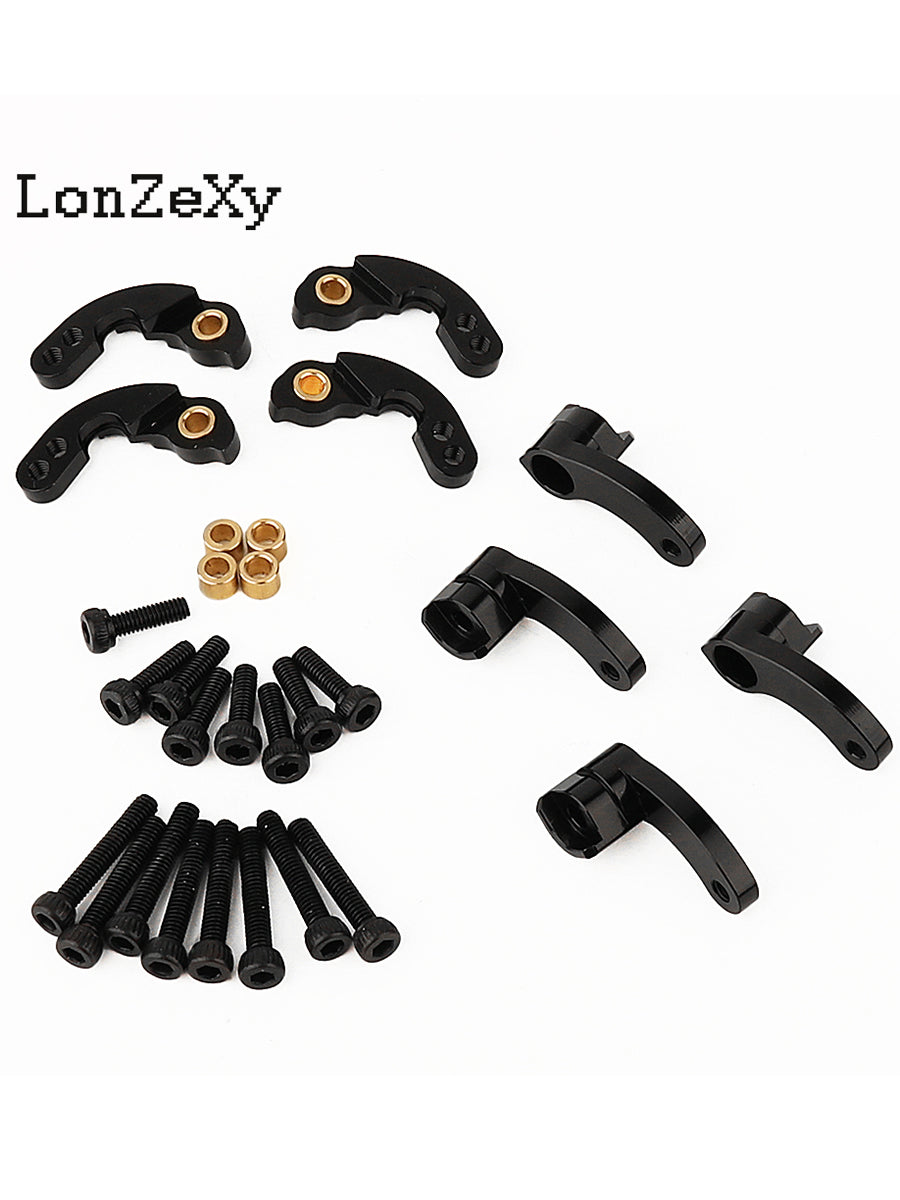 LONZEXY Shock Absorber Adjuster Mount Set for TRX4-m(4 pcs)