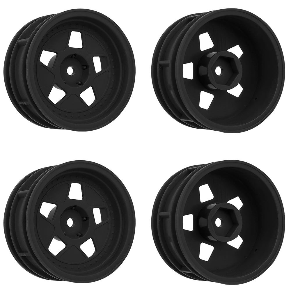 1/10 RC On-Road Car Plastic Wheel Rims Style B 47g 12mm Hex Multi Color Empty Hubs RC Modification Parts