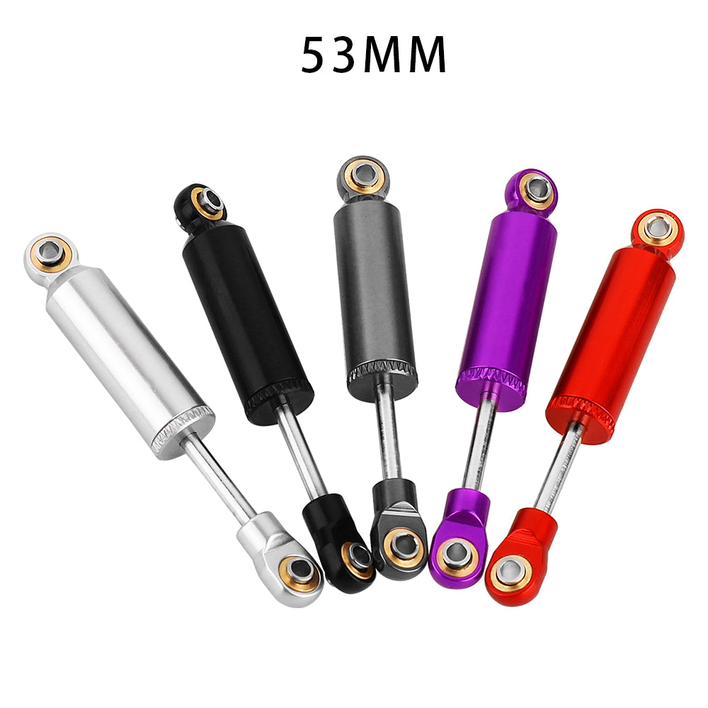 LonZeXy 4PCS Internal Oil Shock Absorber 53/59/65/71/77mm Damper For Traxxas TRX4M 1/18 RC Crawler Aluminum Suspension Upgrade Parts