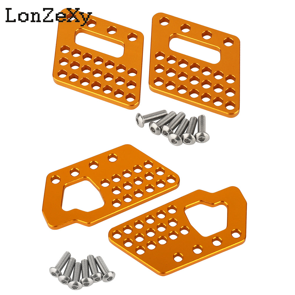 LONZEXY Aluminum Front and Rear Dual Damper Shock Mount for 1/10 Axial Wraith
