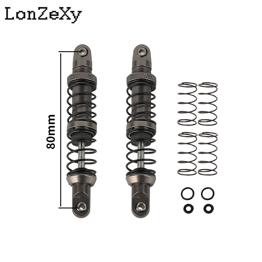 LONZEXY Absorber Set 4pcs for 1/10 SCX10 AXI231017 TRX-4
