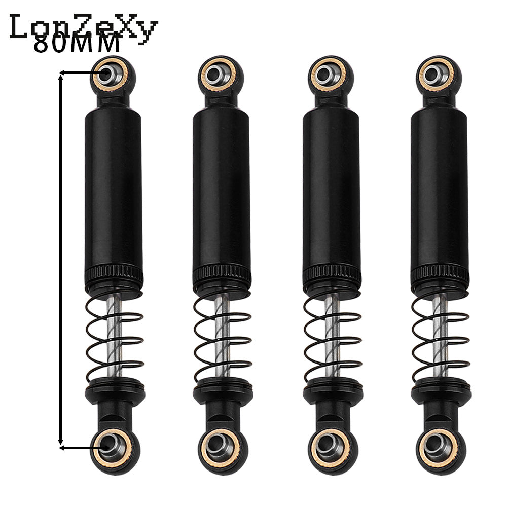 LONZEXY Oil Adjustable Shock Set for SCX10