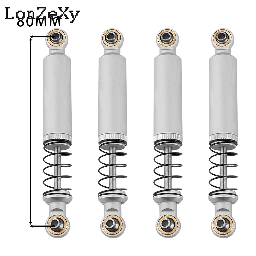 LONZEXY Oil Adjustable Shock Set for SCX10