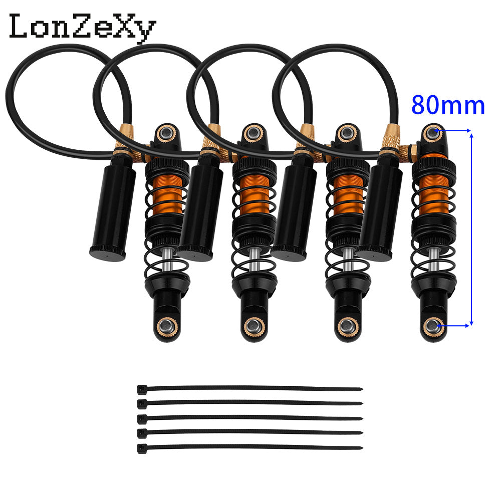 LONZEXY Climbing Shock 2pairs for 1/10 TRX4/6