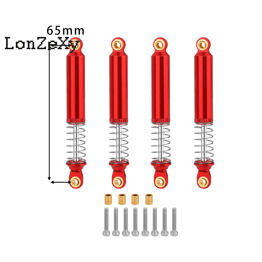 LonzeXy Shock Absorber Set 4pcs for SCX10