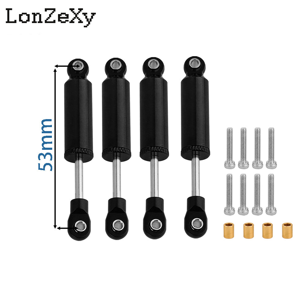 LONZEXY 53mm Aluminum Internal Shocks Set for 1/18 TRX4M