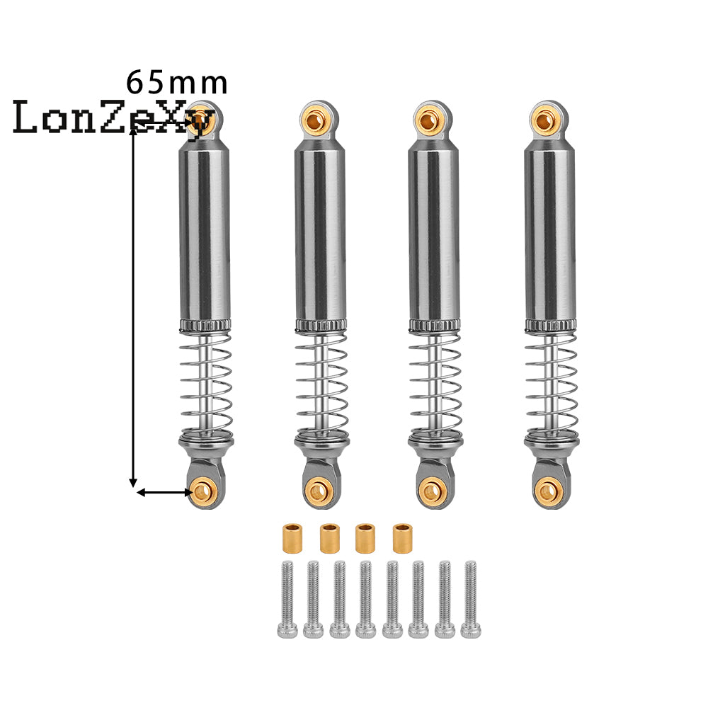 LonzeXy Shock Absorber Set 4pcs for SCX10