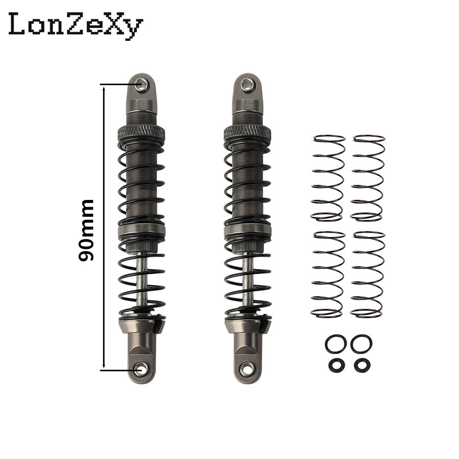 LONZEXY Absorber Set 4pcs for 1/10 SCX10 AXI231017 TRX-4