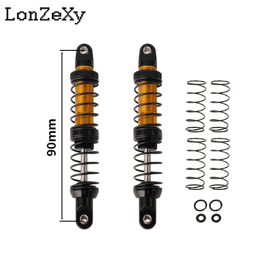 LONZEXY Absorber Set 4pcs for 1/10 SCX10 AXI231017 TRX-4