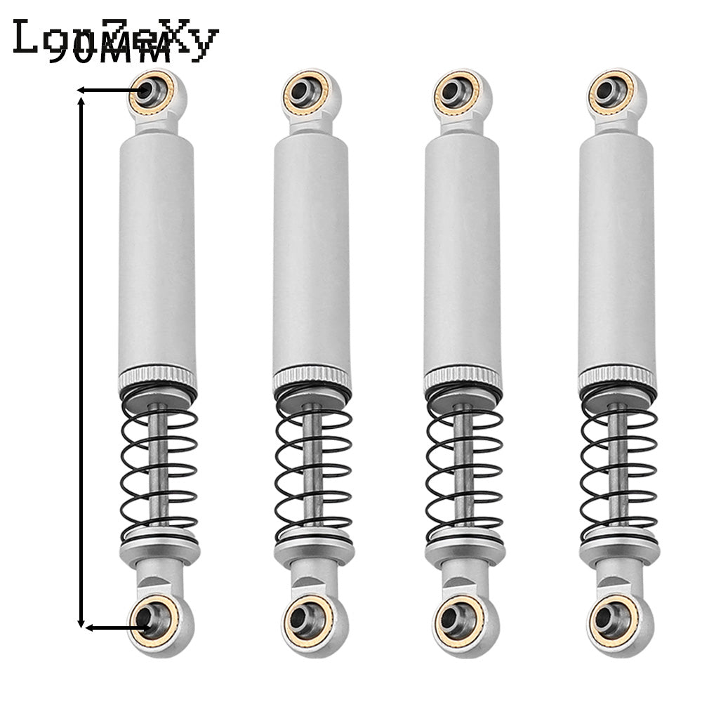 LONZEXY Oil Adjustable Shock Set for SCX10