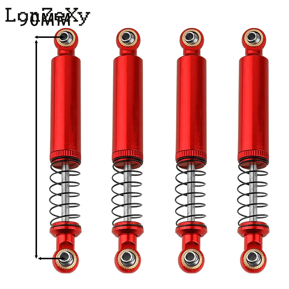 LONZEXY Oil Adjustable Shock Set for SCX10