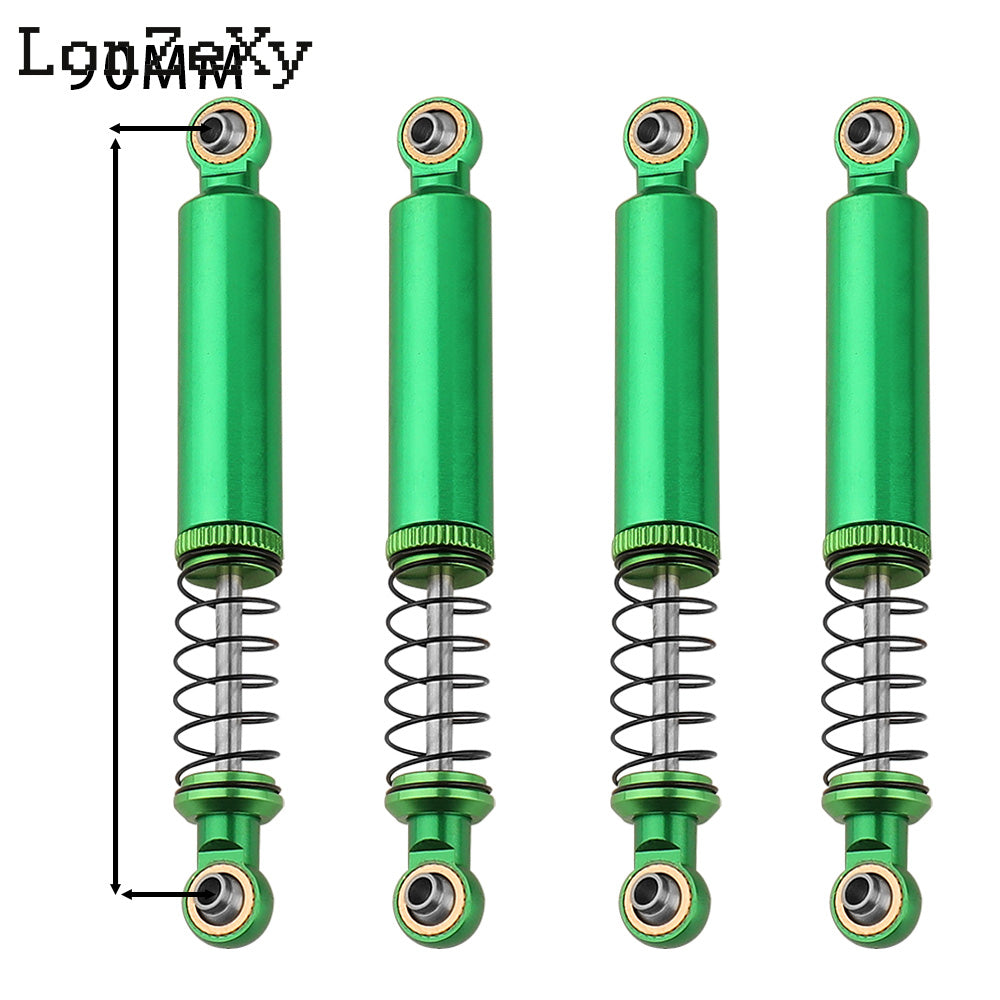 LONZEXY Oil Adjustable Shock Set for SCX10