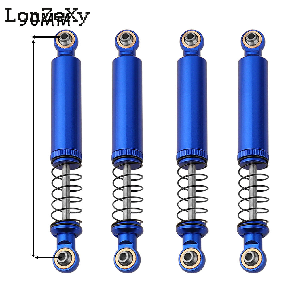 LONZEXY Oil Adjustable Shock Set for SCX10