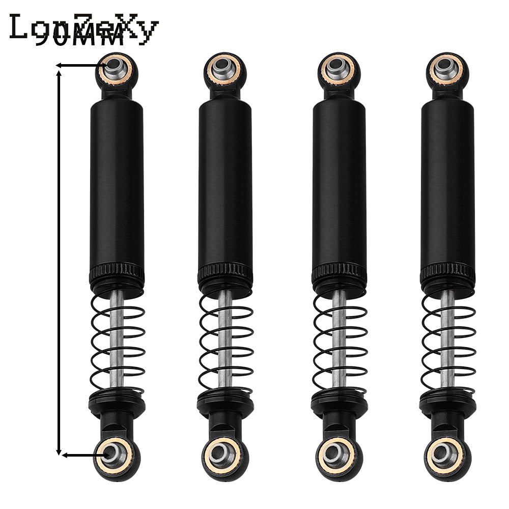 LONZEXY Oil Adjustable Shock Set for SCX10