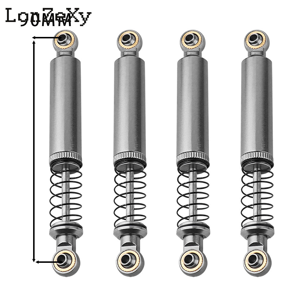 LONZEXY Oil Adjustable Shock Set for SCX10