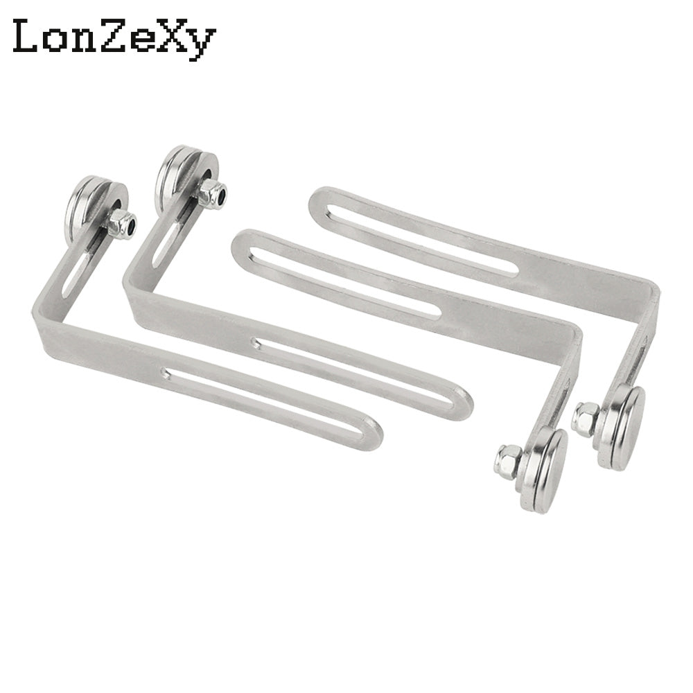 LONZEXY Car Shell Body Mount L-Bracket 4 pcs for SCX10