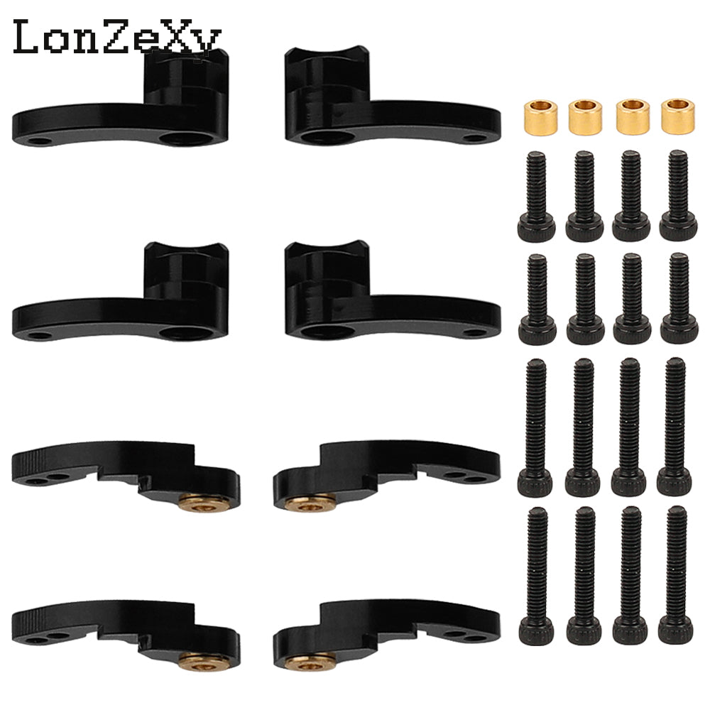 LONZEXY Shock Absorber Adjuster Mount Set for TRX4-m(4 pcs)