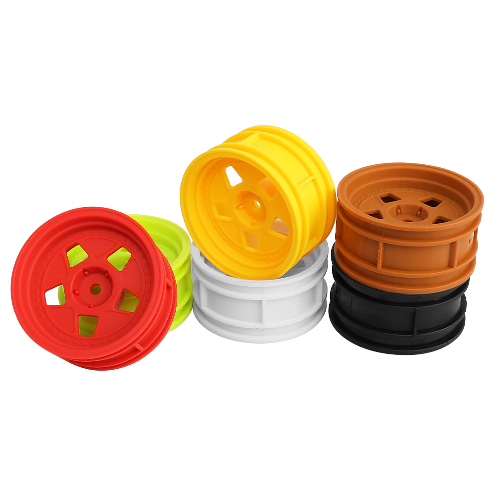 1/10 RC On-Road Car Plastic Wheel Rims Style B 47g 12mm Hex Multi Color Empty Hubs RC Modification Parts