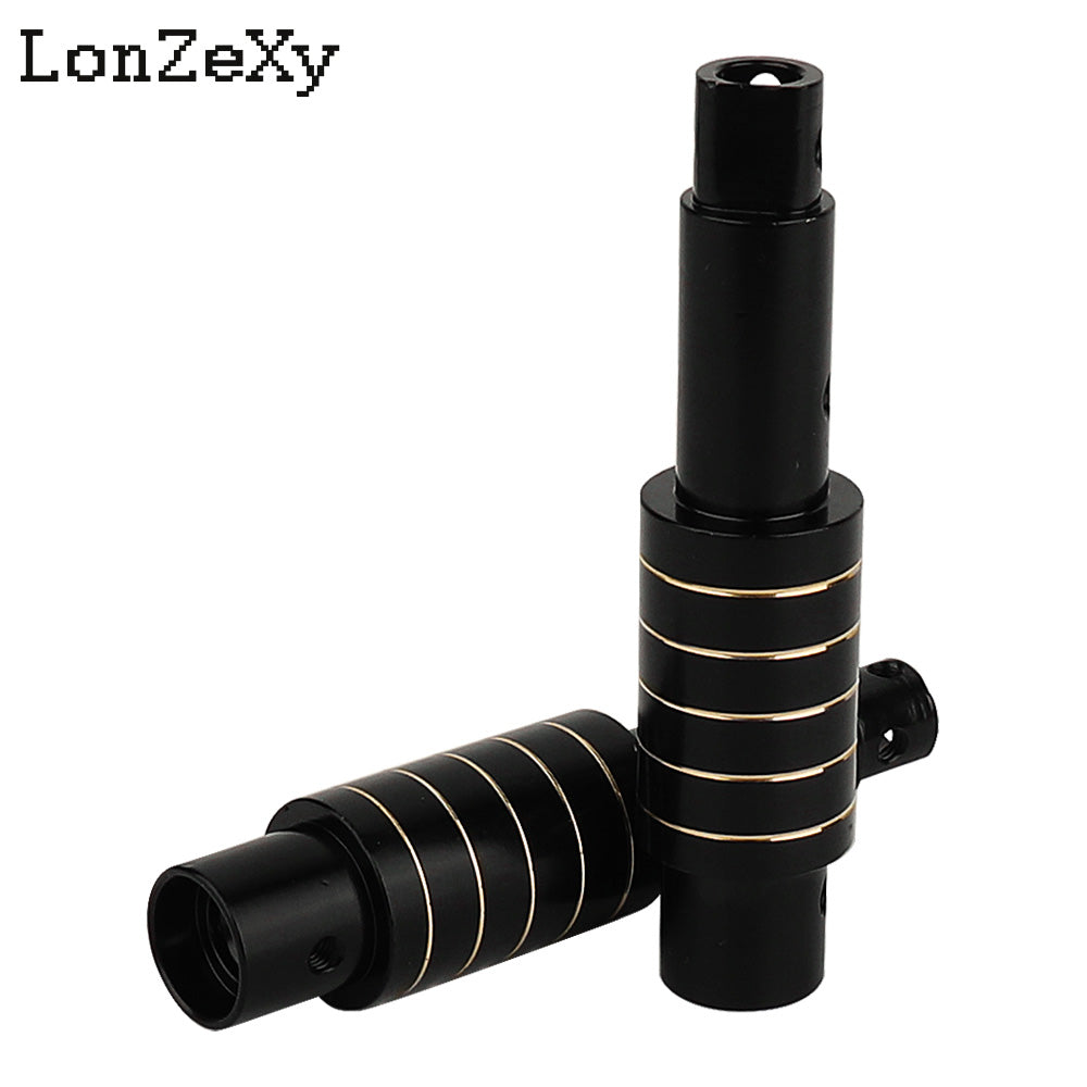LONZEXY Brass Rear Axle Tube 1 Pair for SCX10 Pro