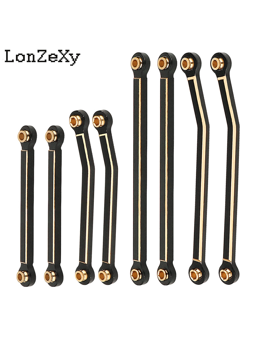 LONZEXY Brass High Clearance Links Set for 1/18 TRX4M Defender Bronco