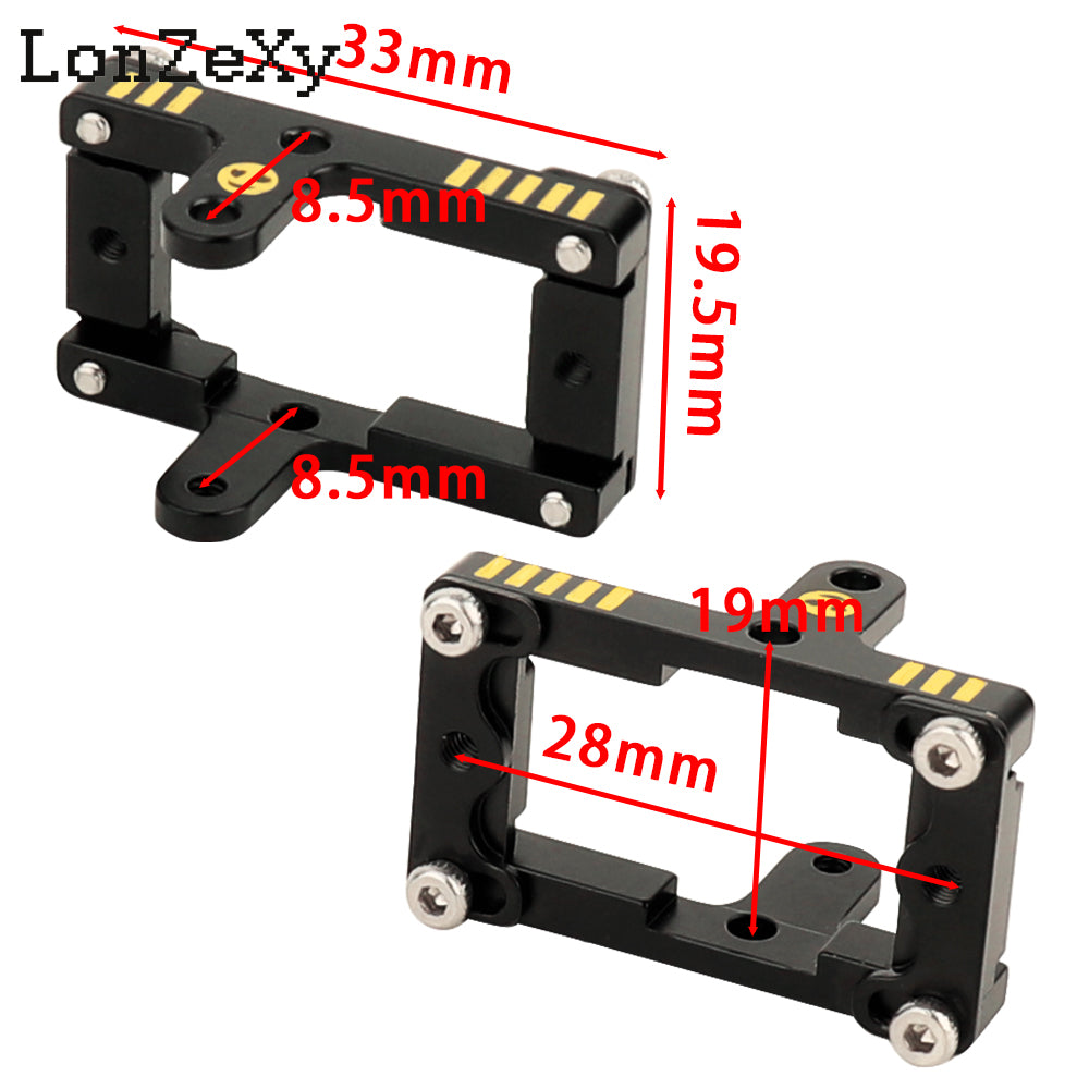 LONZEXY 11g Brass Servo Mount for 1/18 TRX4M Stock Servo (4M-19)
