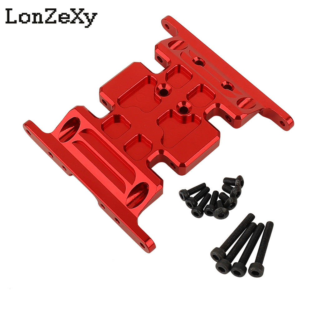 LONZEXY Aluminum Gearbox Mount Base for SCX10