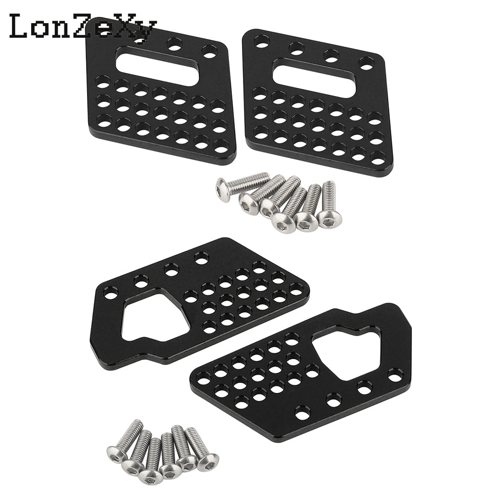 LONZEXY Aluminum Front and Rear Dual Damper Shock Mount for 1/10 Axial Wraith