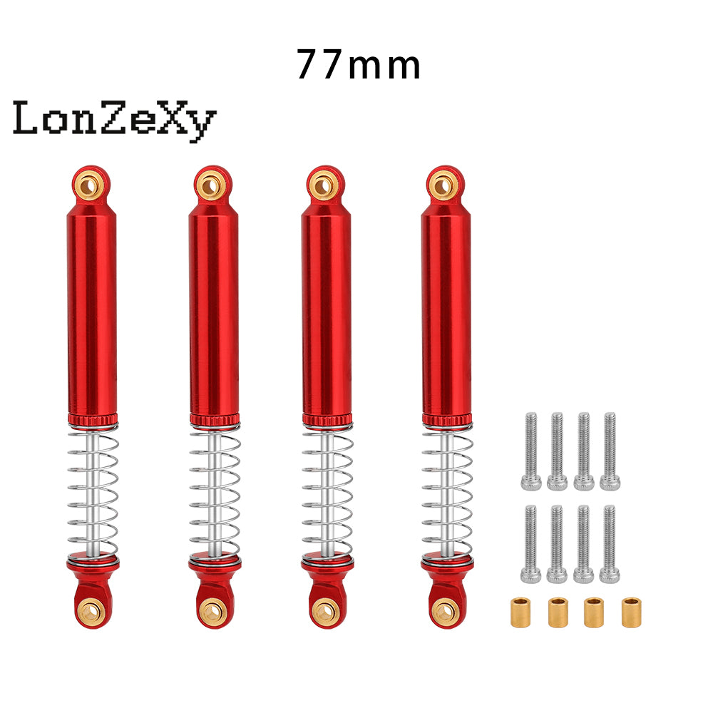 LonzeXy Shock Absorber Set 4pcs for SCX10
