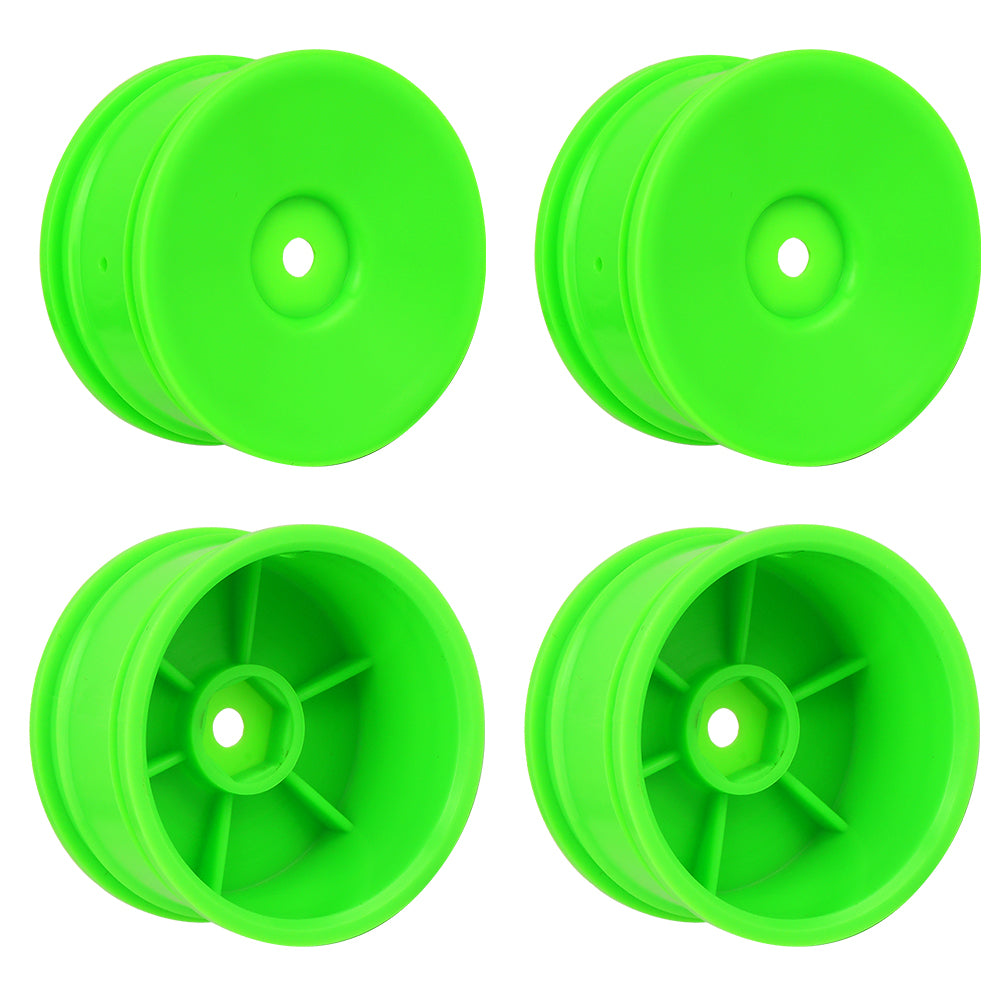 1/10 RC Buggy Plastic Wheel Rims 11.8g Lightweight Empty Hubs Multi Color RC Car Upgrade Parts